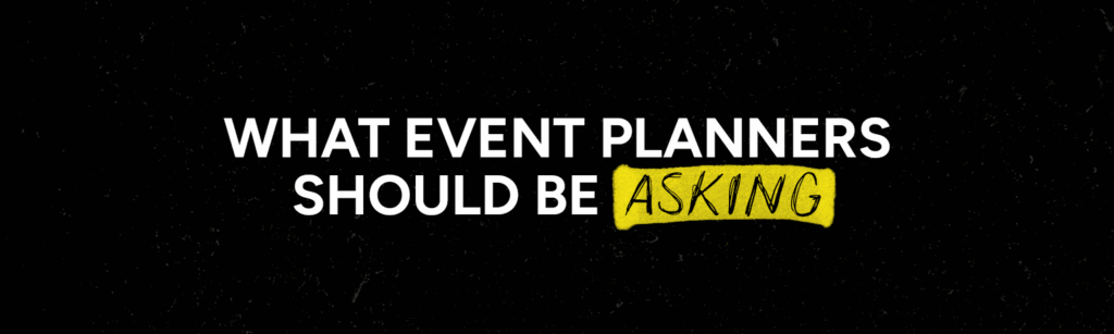 guide for event planners, concept image.
