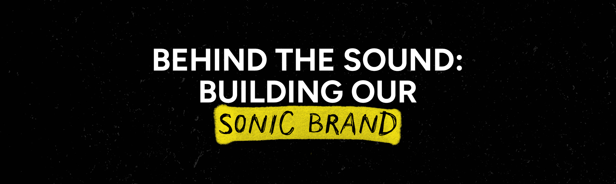 what is sonic branding, concept image.