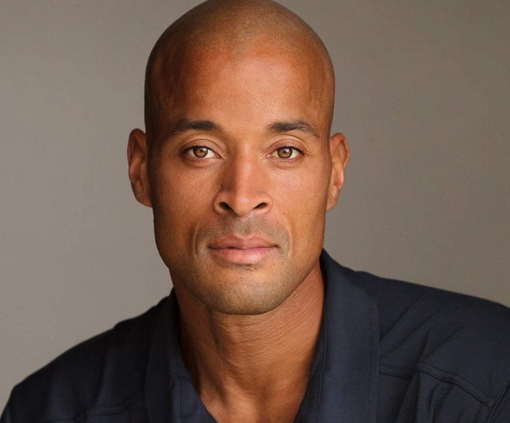 Book David Goggins, concept image.