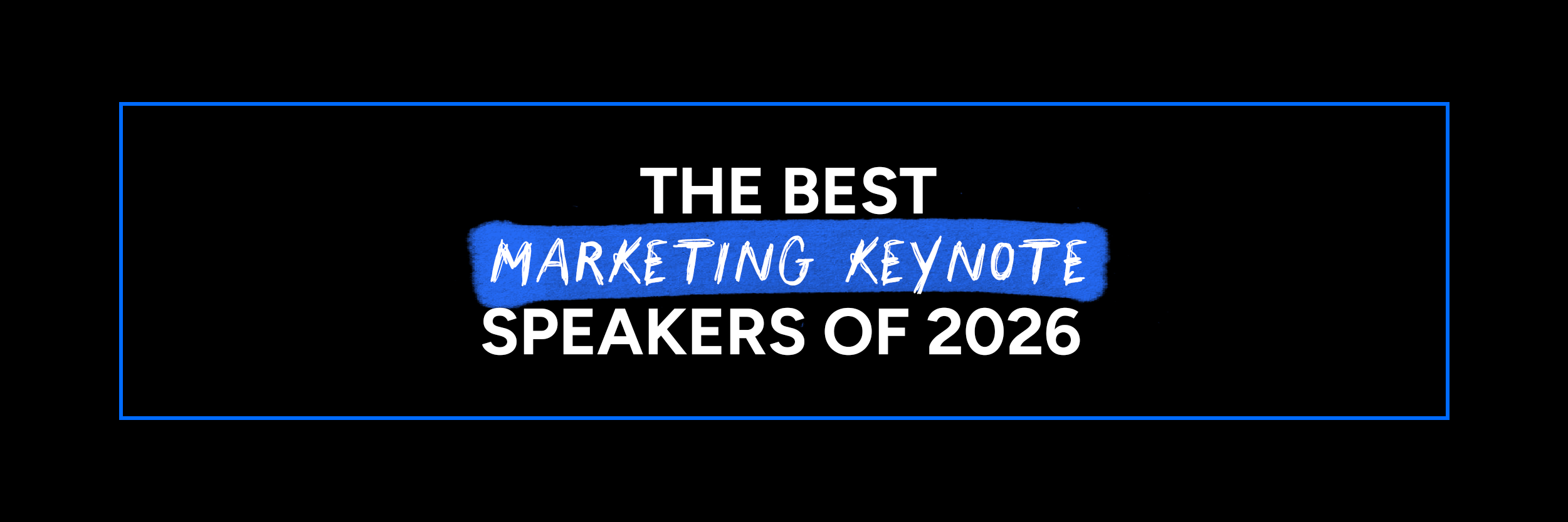 Best Marketing Keynotes, concept image.