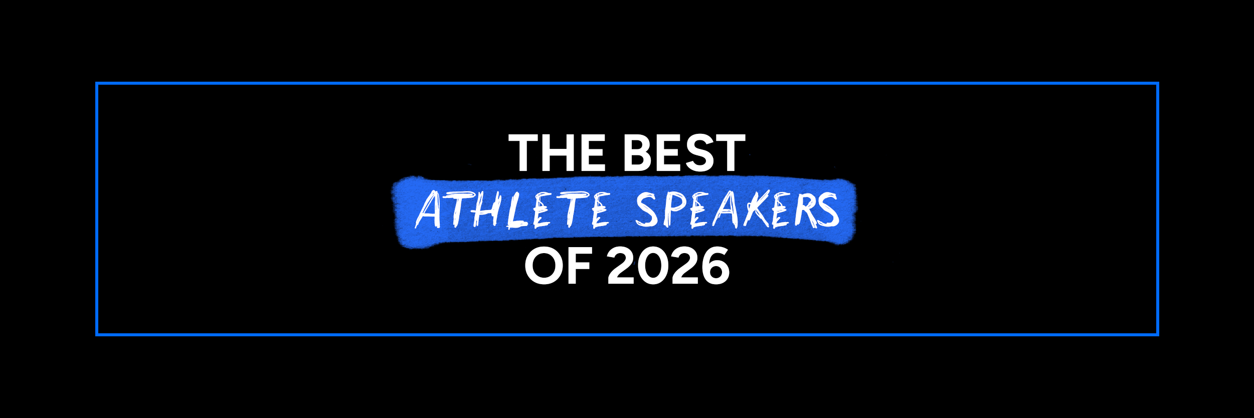 athlete keynote speakers, concept image.