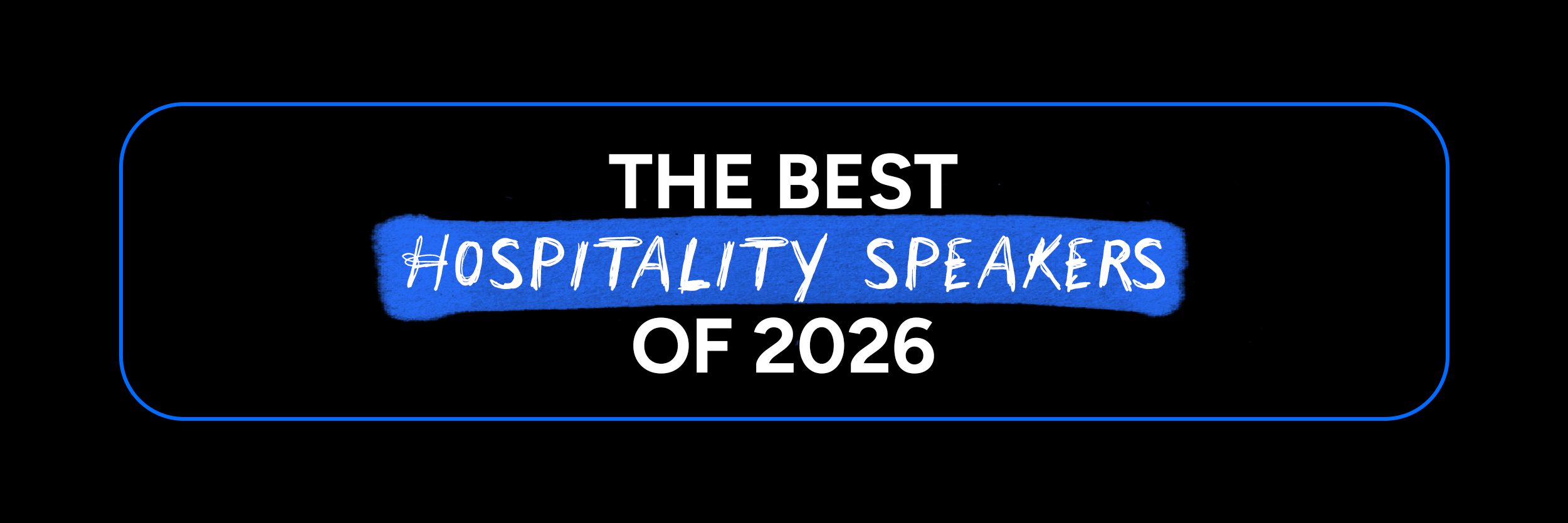 Hospitality Keynote Speakers, concept image.
