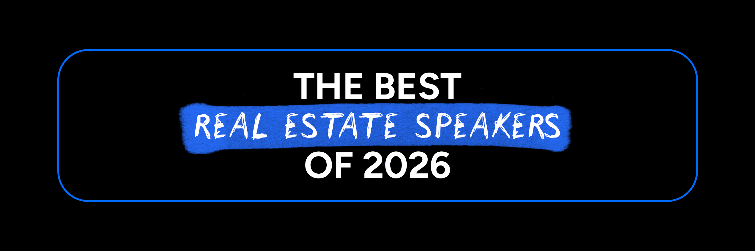 best real estate keynote speakers, concept image.